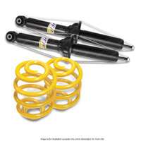 Rear Shock Absorbers Lowered King Springs for Honda CR-V RD1 Wagon 10/97-11/01