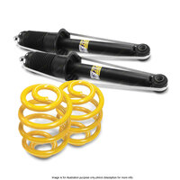 Rear Shock Absorbers Lowered King Springs for Mitsubishi Magna TE TF Sedan 96-99