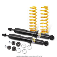 Front Shock Absorbers Raised King Springs for Toyota Prado 90 Series 7/96-2/03