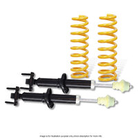 Front Shock Absorbers Raised 50-100KG King Springs for Ford Ranger PY 22-On