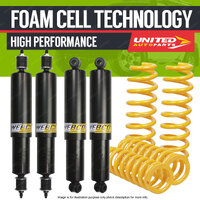 50mm Foam Cell Lift Kit Shock Spring for NISSAN PATROL GQ Y60 GU Y61 Ute Cab Wgn