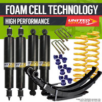 50mm Foam Cell Lift Kit Shock King Spring for LANDCRUISER FZJ HZJ 78 79