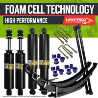 2 Inch 50mm Foam Cell Lift Kit RAW Torsion Leaf for Ford Ranger PJ PK 06-ON