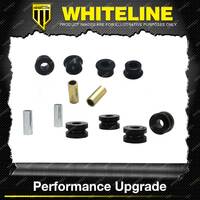 Whiteline Front Control Arm Radius Rod Bush Kit for Nissan 180B P610 4CYL