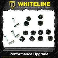 Whiteline Rear Control Arm Lower Upper Bush Kit for Mitsubishi Galant HJ