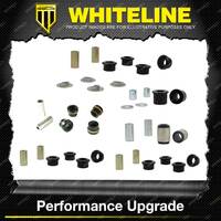 Whiteline Rear Control Arm Lower Upper Bush Kit for Pontiac G8 1ST GEN