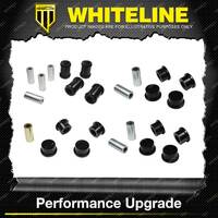 Whiteline Rear Control Arm Lower Upper Bush Kit for Mitsubishi Montero Shogun