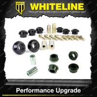 Whiteline Rear Control Arm Lower Upper Bush Kit 0.75deg for Toyota 86 GT-86 ZN6