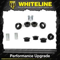 Whiteline Rear Control Arm Lower Upper Bush Kit for Nissan Dualis Qashqai J10