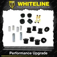 Whiteline Front Control Arm Lower Upper Bush Kit 46mm for Nissan Pathfinder WD21