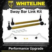 Whiteline Front 24mm Sway Bar + Link Kit for Mazda 3 BK BL 4CYL 2003-2014