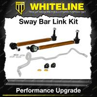 Whiteline Front 24mm Sway Bar + Link Kit for Ford Focus LW LZ ST 4CYL 6/2012-ON