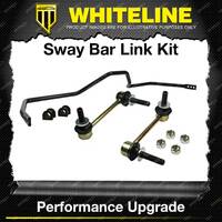 Whiteline Rear 24mm Sway Bar + Link Kit for Toyota Landcruiser Prado 120 Series