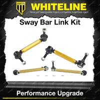 Whiteline Front + Rear Adjustable Sway Bar Link Kit for Mazda 3 BL speed 3 BL