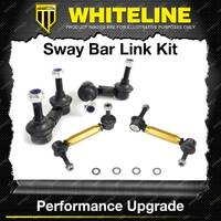 Whiteline Front + Rear Adj Sway Bar Link Kit for Mitsubishi 380 DB Eclipse 4G