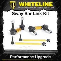 Whiteline Front + Rear Adjustable Sway Bar Link Kit for Toyota Supra JZA80 6CYL