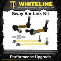 Whiteline Front + Rear Adjustable Sway Bar Link Kit for Toyota Supra MA70 71