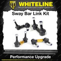 Whiteline Front + Rear Adj Sway Bar Link Kit for Mazda 3 BK BL speed 3 BK MPS BL