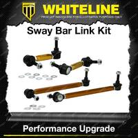 Whiteline Front + Rear Adjustable Sway Bar Link Kit for Audi A3 S3 8P TT 8J