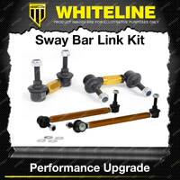 Whiteline Front + Rear Adj Sway Bar Link Kit for Volkswagen Golf MK7 R 5G