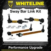 Whiteline Front + Rear Adj Sway Bar Link Kit for Subaru Legacy Liberty BM BR