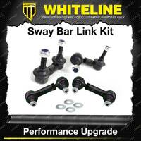 Whiteline F+R Adj Sway Bar Link Kit for Subaru Impreza WRX Sti GC GF GD GG 93-00