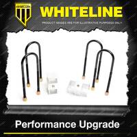 Whiteline Rear 2.5" Lowering Block Kit for Chevrolet Colorado RC 2004-5/2012