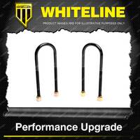 Whiteline Rear Spring - U Bolt Kit for Chevrolet Colorado RC 4/6CYL 2004-5/2012