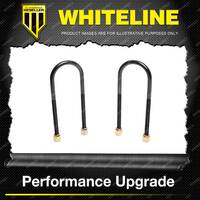 Whiteline Rear Leaf Spring - U Bolt Kit for Chevrolet Colorado RC