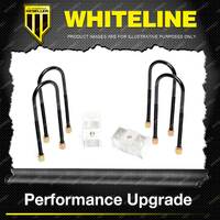 Whiteline Rear 2" Lowering Block - Kit for Ford Capri 1600 3000 GT 2 DOOR