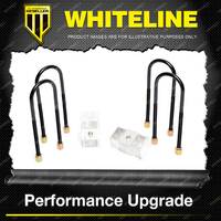 Whiteline Rear 2 Inch Lowering Block - Kit for Ford Courier PC PD