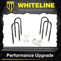 Whiteline Rear 1.5" Lowering Block Kit for Fairlane ZA ZB ZC ZD ZF ZG ZH ZJ 6cyl