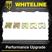 Whiteline 6mm Fr Control Arm Upper Alignment Shims for Fairlane Falcon AU BA BF