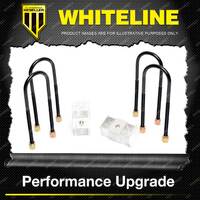 Whiteline Rear 2" Lowering Block - Kit for Ford Falcon XR XT XW XY XA XB XC XD