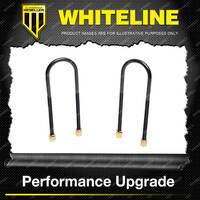 Whiteline Rear Spring - U Bolt Kit for Ford Falcon XD XE XF XG EA EB ED