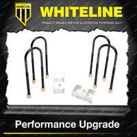 Whiteline Rear 1.5" Lowering Block - Kit for Ford Falcon EF EL XH