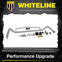 Whiteline Front + Rear Sway Bar - Vehicle Kit for Ford Falcon Incl Fpv FG FGX