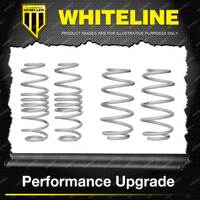 Whiteline Front + Rear Coil Springs - Lowered Premium Quality For Ford Fiesta WZ