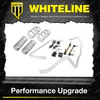 Whiteline Front Rear Sway Bar Lower Spring Grip Series Kit for Ford Focus LW LZ