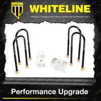 Whiteline Rear 2 Inch Lowering Block - Kit Premium Quality For Ford LTD P5 P6 FC