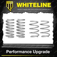 Whiteline Front + Rear Coil Springs - Lowered for Ford Mustang S550 Magne Ride