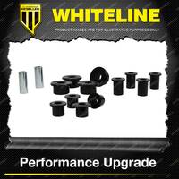 Whiteline Rear Spring Kit Premium Quality WEK010 for Ford Ranger PJ PK 4CYL