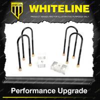 Whiteline 1.5 Inch Rear Lowering Block Kit for Foton Tunland P201 2WD 2012-ON