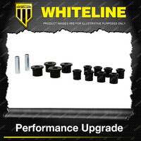 Whiteline Rear Spring Kit for Colorado RC Jackaroo UBS16 17 56 Rodeo TFR TFS RA