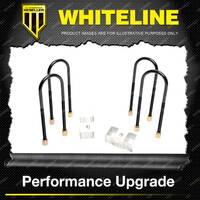 Whiteline Rear 1.5" Lowering Block Kit for Holden Commodore VY VZ Crewman VY VZ