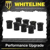 Whiteline Rear Spring - Eye Rear And Shackle Bushing for Holden Monaro HK HT HG