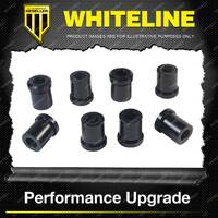 Whiteline Rear Spring - Eye Rear And Shackle Bushing for Hyundai Iload TQ