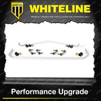 Whiteline Front + Rear Sway Bar - Vehicle Kit Premium Quality For Mazda Rx8