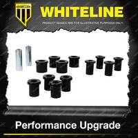 Whiteline Rear Spring Kit for Mitsubishi L200 MK ML MN Strada Triton MK ML MN