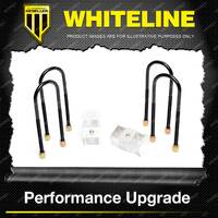 Whiteline Rear 2" Lowering Block Kit for Mitsubishi L200 Strada Triton ML MN